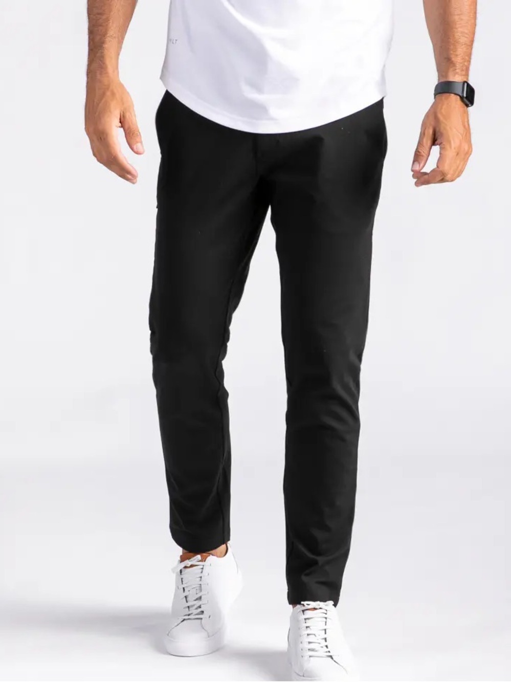 BYLT Basics Everyday Pant 2.0 Slim Fit – Black – Size 31 – Performance Stretch